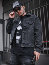 Load image into Gallery viewer, Denim Jacket - Black
